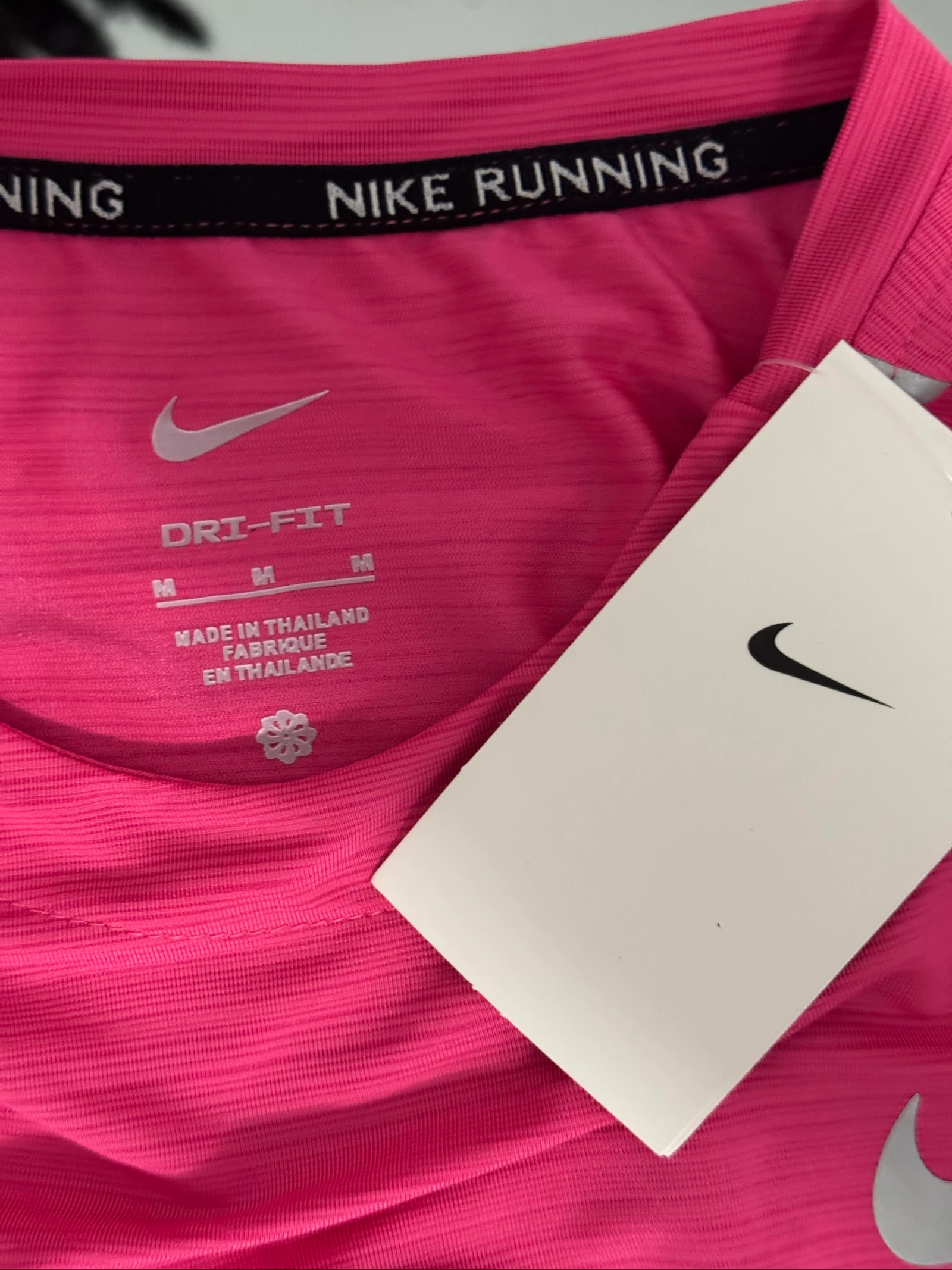 Roze hardloop T-shirt van Nike maat M – photo 3